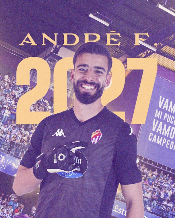 André Ferreira seguirá en el Real Valladolid (REAL VALLADOLID)