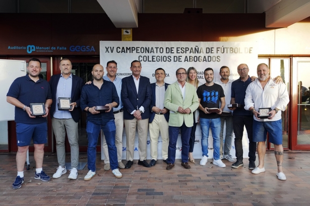 Presentación del Campeonato de España de futbol del Colegio de Abogados (ICAGR)