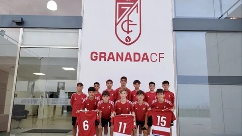 Equipo alevín del Granada CF (GCF)